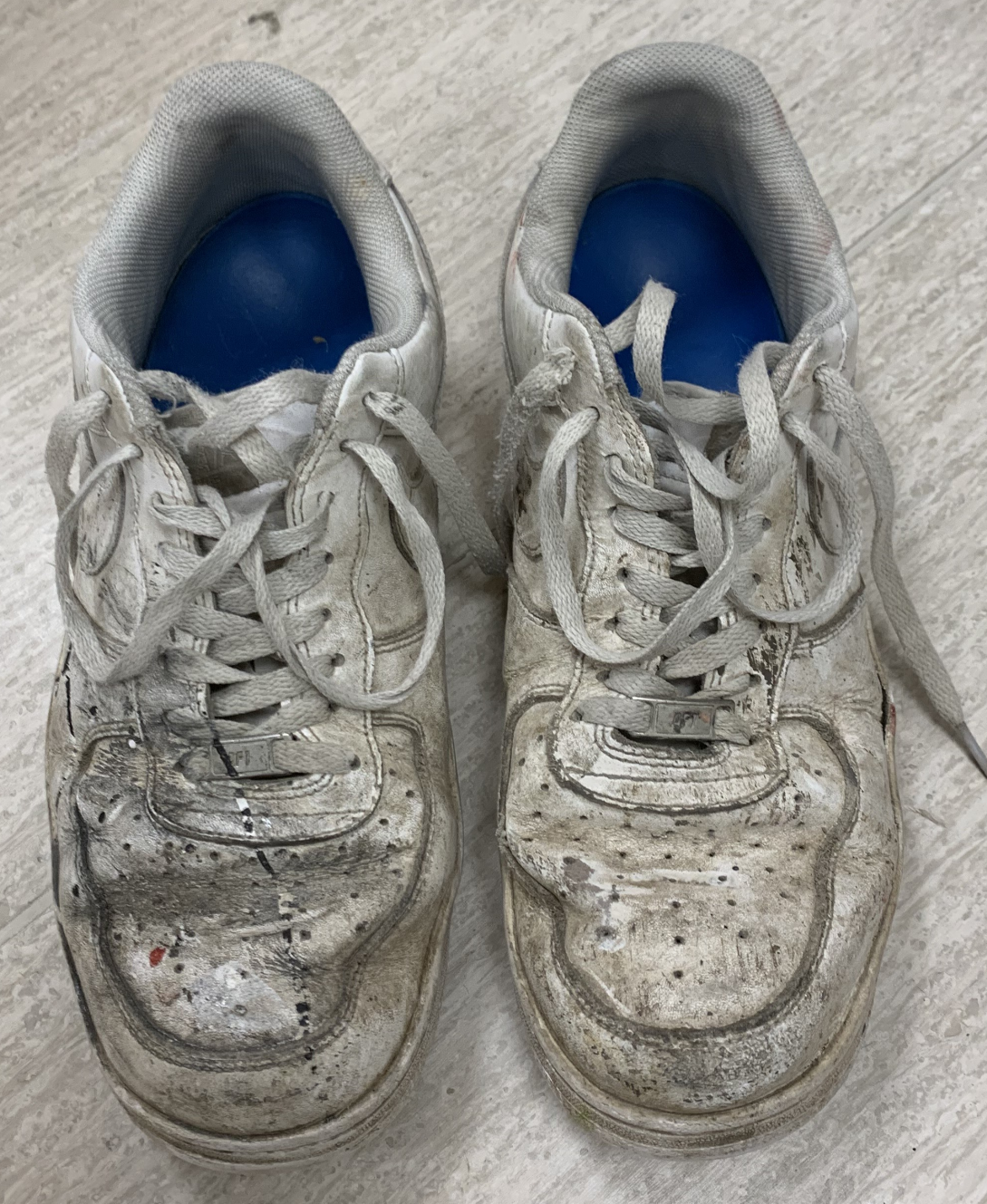 worn-down shoe