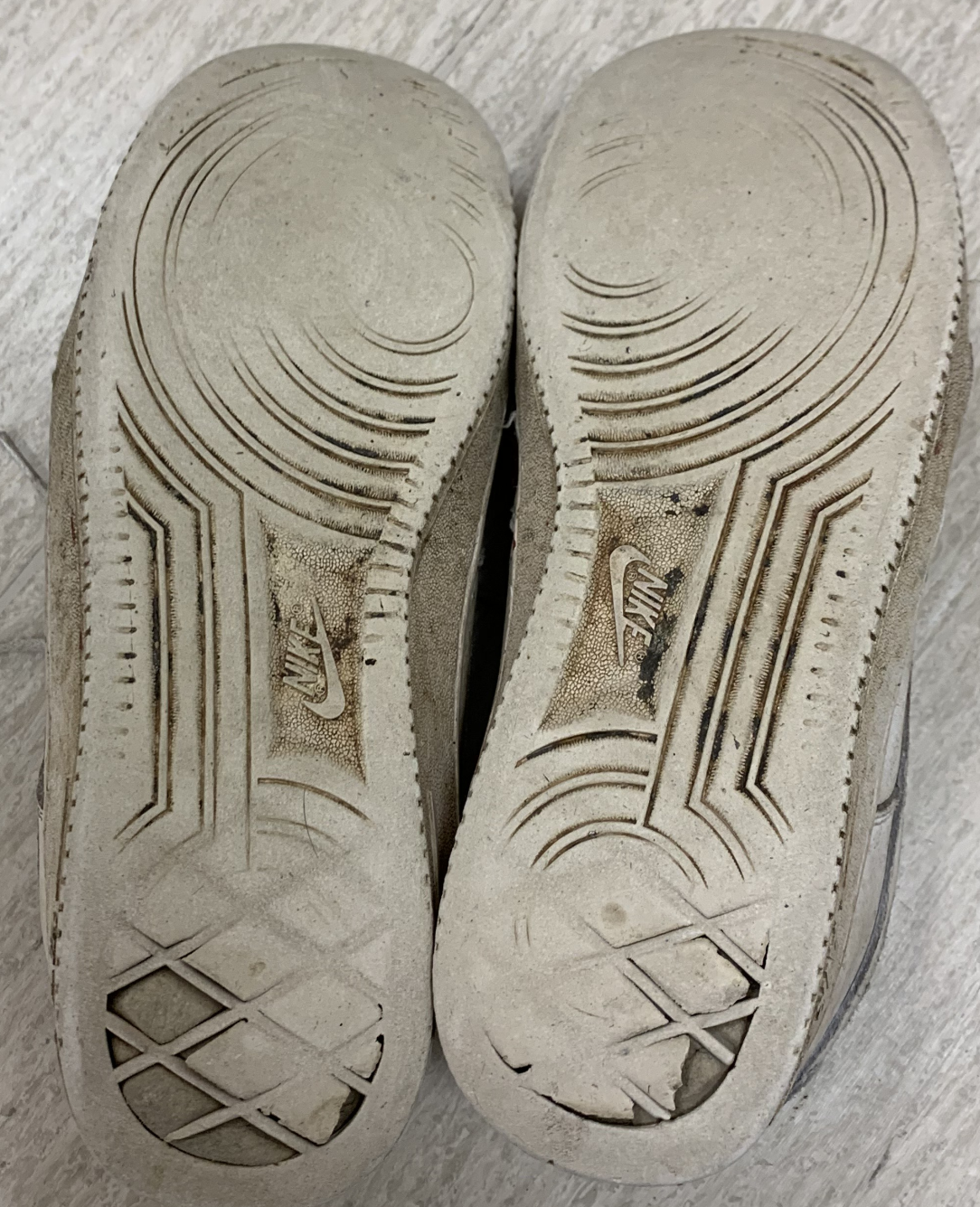 worn-down shoe