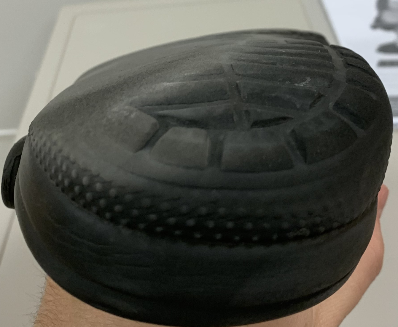 worn-down shoe
